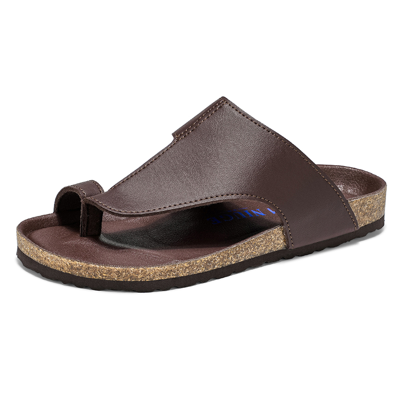 Flip Flop Leather Men - Summer Plus Big Size 48 49