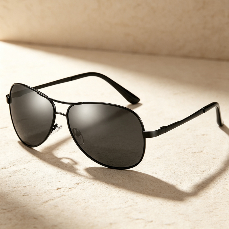 Sunglasses Aviator Polarized - FUQIAN Dáng Phi Công Cổ Điển