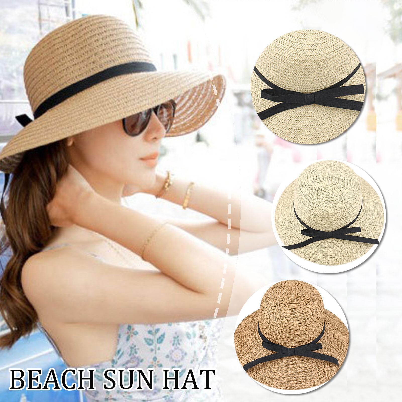 Bucket Hat Straw - Mùa Hè Mũ Rơm Lớn Rộng