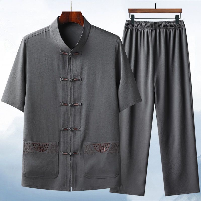 2024 Summer New Fashion Solid  - đánh giá và giá Short Linen Drawstring