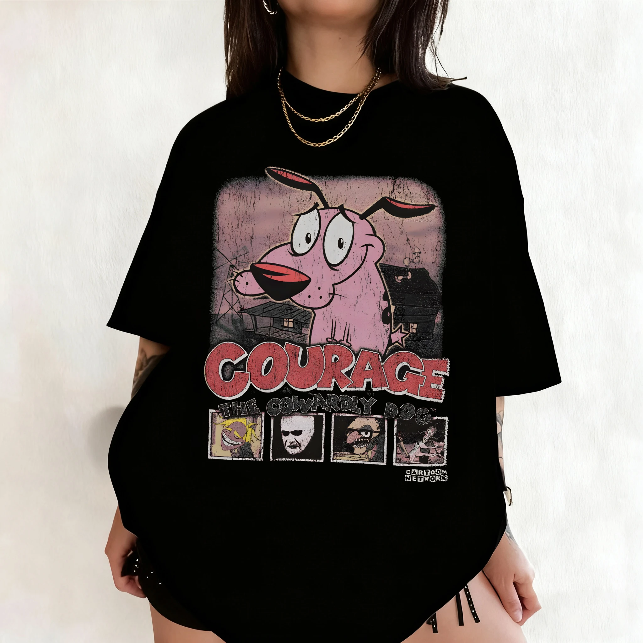 Summer Vintage Courage The Cow - đánh giá và giá Tee Graphic Print