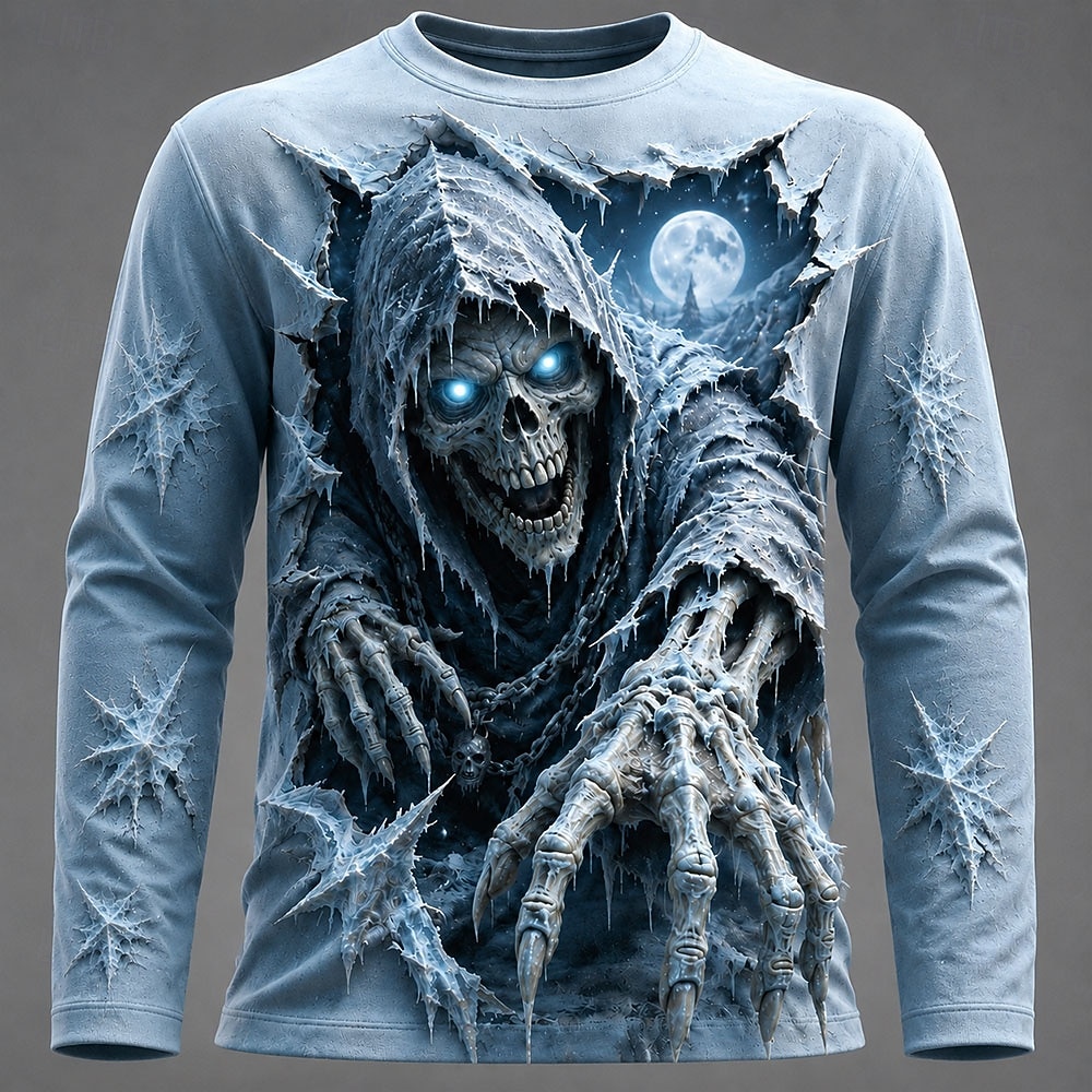 Halloween Men 3D Graphic Print - đánh giá và giá Tee Graphic Print