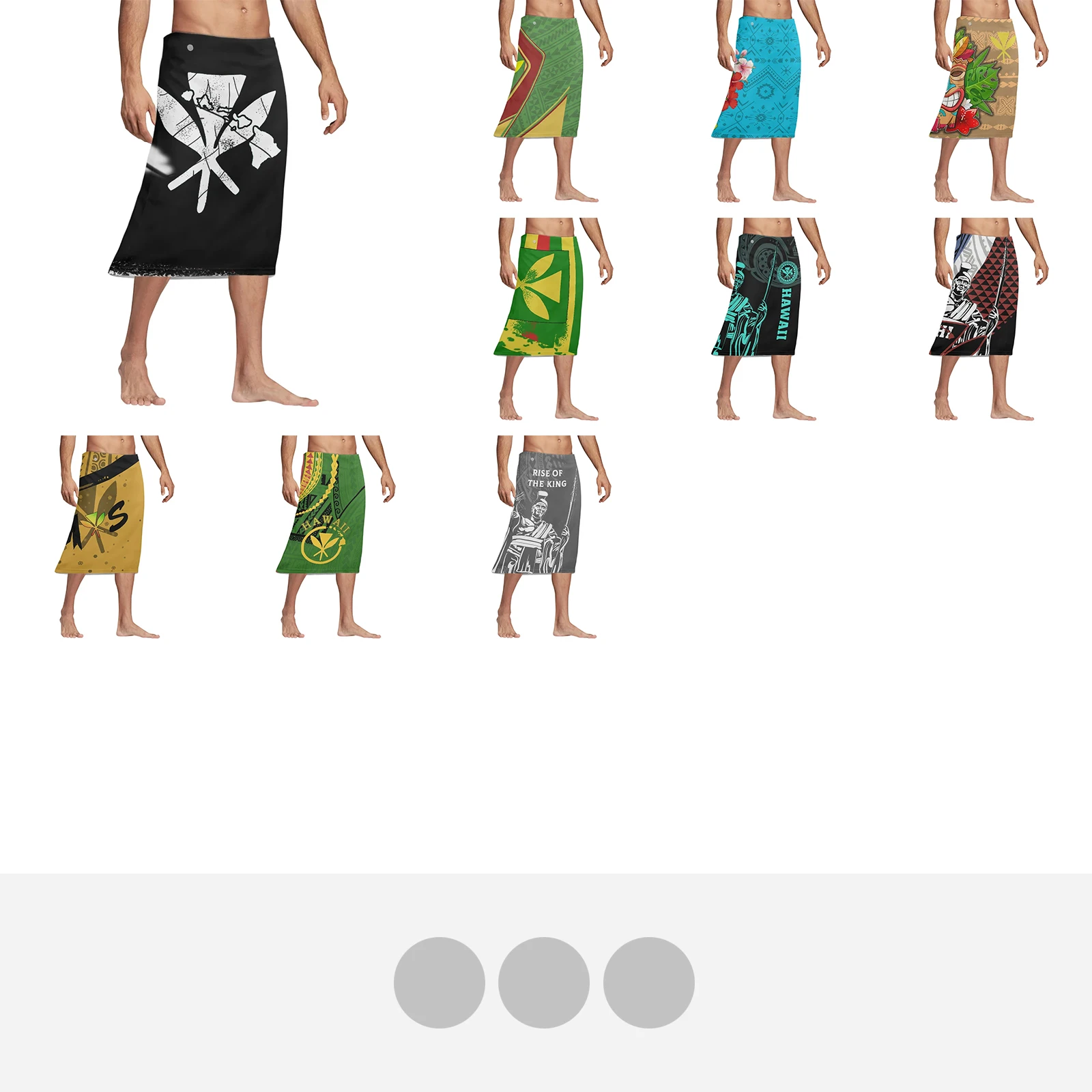 Polynesia Hawaii Bộ Lạc Hình X - đánh giá và giá Sarong Men Wrap