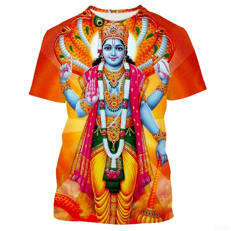 Summer Fashion Indian Deities  - đánh giá và giá Tee Graphic Print
