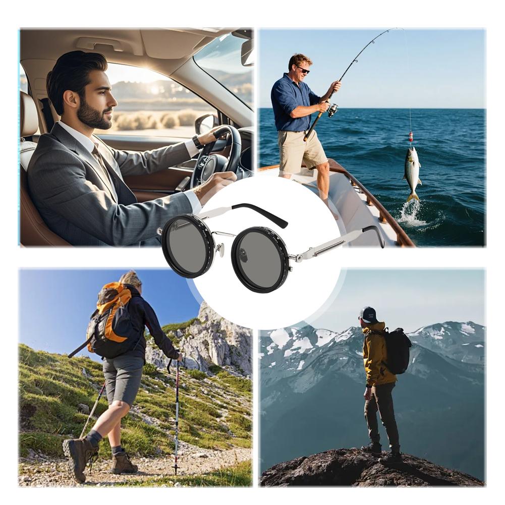 Adjustable ND Polarized Sungla - đánh giá và giá Sunglasses Aviator Polarized
