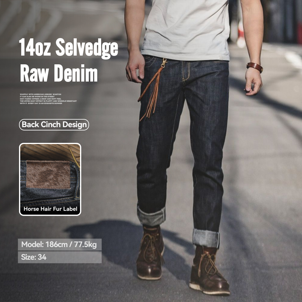 Maden Vintage Raw Denim Jeans  - đánh giá và giá Levis Jeans 501