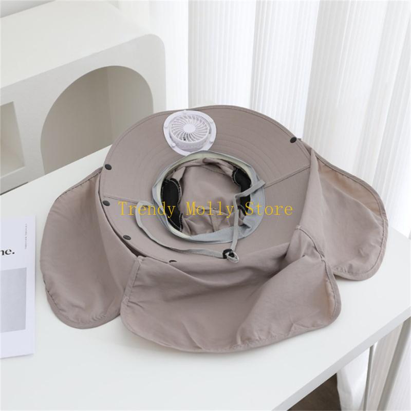 Mũ quạt làm mát tự động N5KB c - đánh giá và giá Packable Hat Nylon