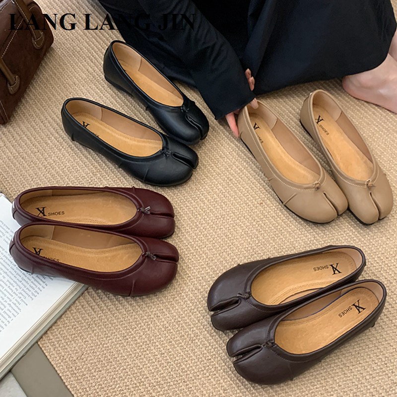 Spring Split Toe Women Ballet  - đánh giá và giá Espadrille Slip On