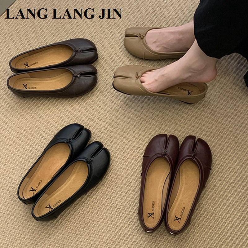 Spring Split Toe Women Ballet  - đánh giá và giá Espadrille Slip On