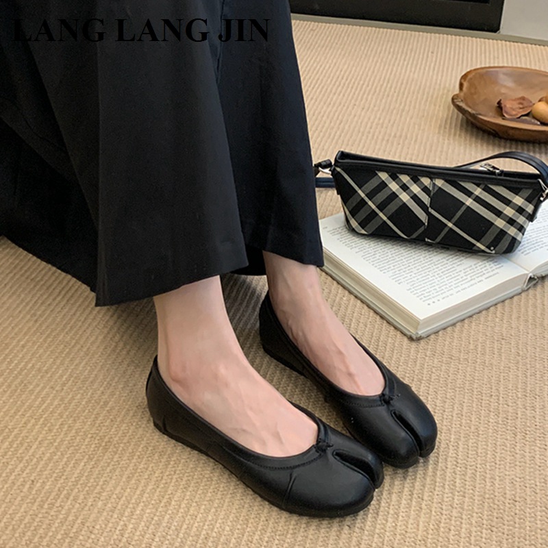 Spring Split Toe Women Ballet  - đánh giá và giá Espadrille Slip On