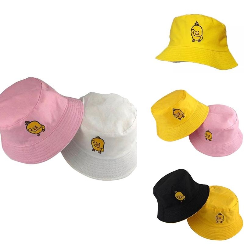 Nam Nữ Mùa Hè Vịt Vàng Thêu Nó - đánh giá và giá Packable Hat Nylon