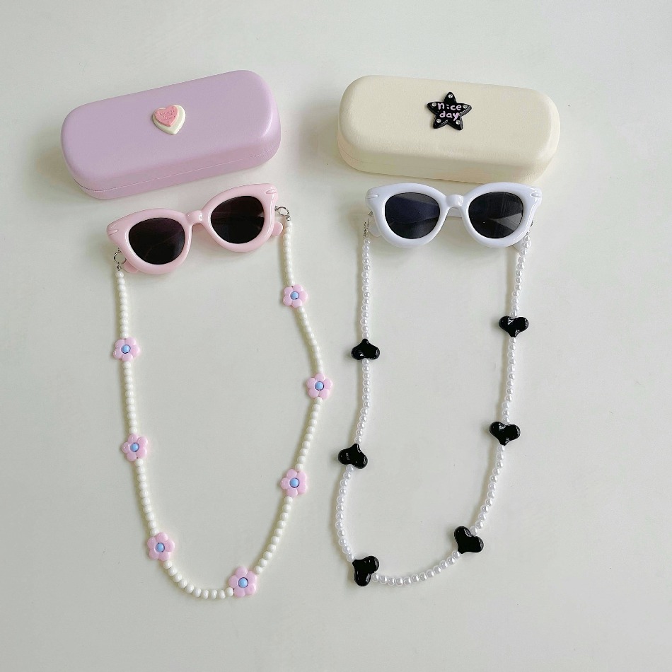 Cute Girls Heart Shape UV400 S - đánh giá và giá Sunglass Retainer Cord
