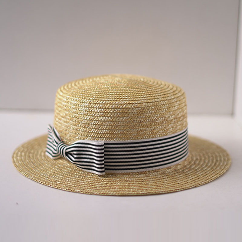 Wide Brim Boater Hats Flat Top - đánh giá và giá Bucket Hat Straw