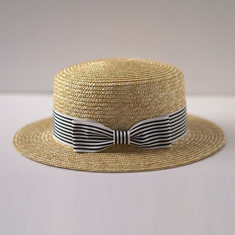 Wide Brim Boater Hats Flat Top - đánh giá và giá Bucket Hat Straw