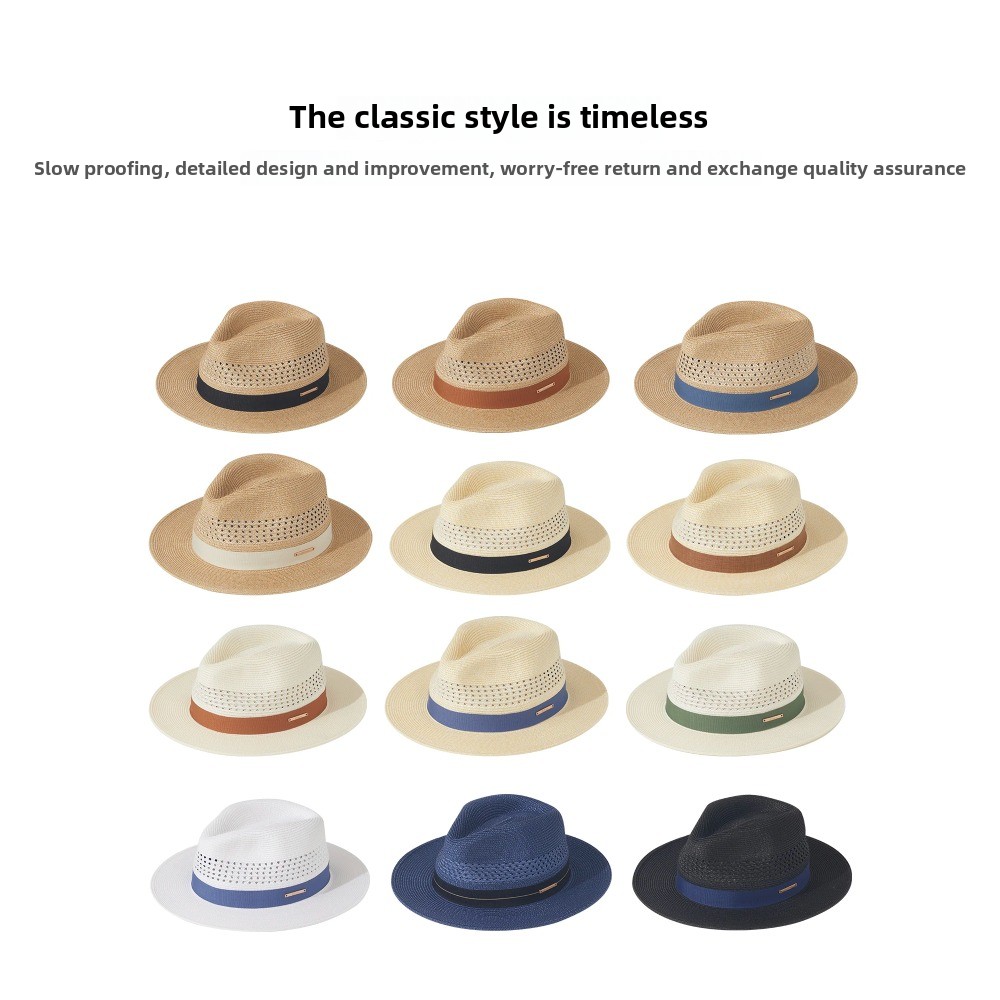 Big Size 60cm Panama Jazz Stra - đánh giá và giá Bucket Hat Straw
